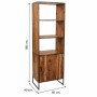 Shelves Alexandra House Living Natural Iron Acacia 40 x 180 x 60 cm