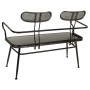 Bench Alexandra House Living Brown Metal 53 x 88 x 122 cm