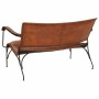 Sofa Alexandra House Living Brown 76 x 71 x 127 cm