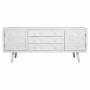 Multipurpose Chest of Drawers Alexandra House Living White Fir wood MDF Wood 43 x 58 x 136 cm