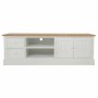 Tiroirs polyvalents Alexandra House Living Blanc Naturel Bois de paulownia Bois MDF 45 x 50 x 150 cm