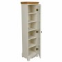 Cupboard Alexandra House Living White Natural Pine MDF Wood 20 x 98 x 24 cm