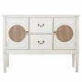 Hall Alexandra House Living White Rattan Fir wood MDF Wood 78 x 40 x 106 cm