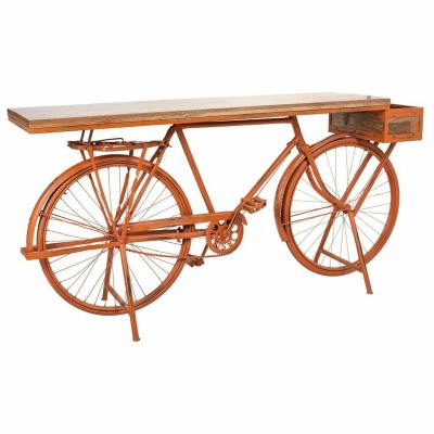 Hall Alexandra House Living Bike Copper Wood Iron 50 x 94 x 198 cm