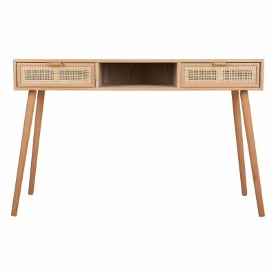 Hall Table with Drawers Alexandra House Living Natural MDF Wood 79 x 42 x 120 cm