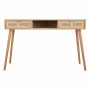 Hall Table with Drawers Alexandra House Living Natural MDF Wood 79 x 42 x 120 cm