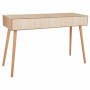 Hall Table with Drawers Alexandra House Living Natural MDF Wood 79 x 42 x 120 cm