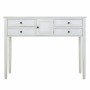 Hall Table with Drawers Alexandra House Living White Fir wood MDF Wood 36 x 92 x 120 cm