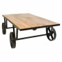 Centre Table Alexandra House Living Brown Black Iron Mango wood 60 x 38 x 120 cm