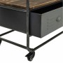 Side table Alexandra House Living Brown Grey Wood Metal 40 x 50 x 100 cm