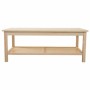 Centre Table Alexandra House Living Natural MDF Wood 46 x 60 x 120 cm