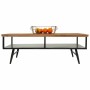 Centre Table Alexandra House Living Brown Grey Metal Mango wood 65 x 44 x 125 cm