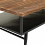 Centre Table Alexandra House Living Brown Grey Metal Mango wood 65 x 44 x 125 cm