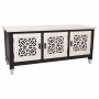 Occasional Furniture Alexandra House Living White Black Fir wood MDF Wood 40 x 46 x 105 cm