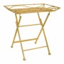 Side table Alexandra House Living Yellow 40 x 58 x 60 cm