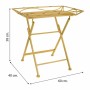 Side table Alexandra House Living Yellow 40 x 58 x 60 cm