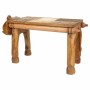 Centre Table Alexandra House Living Light brown Brass Mango wood 30 x 37 x 71 cm