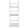 Shelves Alexandra House Living White Paolownia wood MDF Wood 38 x 115 x 41 cm Staircase