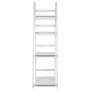 Shelves Alexandra House Living White Paolownia wood MDF Wood 38 x 150 x 41 cm Staircase