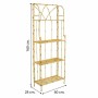 Shelves Alexandra House Living Yellow Ironwork 28 x 160 x 60 cm