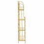 Shelves Alexandra House Living Yellow Ironwork 28 x 160 x 60 cm