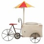 Cache-pot Alexandra House Living Tricycle Fer 16 x 37 x 34 cm