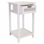 Nightstand Alexandra House Living White 35 x 63 x 35 cm