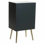 Nightstand Alexandra House Living Golden Dark grey 35 x 76 x 44 cm