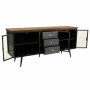 Buffet Alexandra House Living Marron Gris Bois Métal 42 x 74 x 164 cm