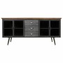 Buffet Alexandra House Living Marron Gris Bois Métal 42 x 74 x 164 cm