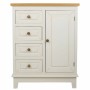 Sideboard Alexandra House Living White Natural Pine MDF Wood 32 x 84 x 66 cm