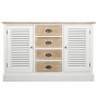 Buffet Alexandra House Living Blanc Bois de paulownia Bois MDF 40 x 80 x 124 cm