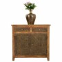 Sideboard Alexandra House Living Natural Brass Mango wood 33 x 102 x 102 cm