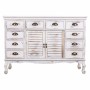 Buffet Alexandra House Living Blanc Bois de paulownia 33 x 78 x 113 cm