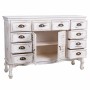 Sideboard Alexandra House Living White Paolownia wood 33 x 78 x 113 cm