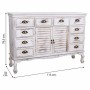 Buffet Alexandra House Living Blanc Bois de paulownia 33 x 78 x 113 cm