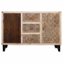 Buffet Alexandra House Living Naturel Bois de manguier 40 x 72 x 118 cm