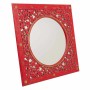 Miroir mural Alexandra House Living Rouge verre Laiton Bois MDF 1 x 84 x 84 cm