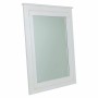 Wall mirror Alexandra House Living White Glass Fir wood 3 x 90 x 70 cm