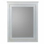 Miroir mural Alexandra House Living Blanc verre Bois d'épicéa 3 x 90 x 70 cm