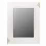 Wall mirror Alexandra House Living White Glass MDF Wood 2 x 90 x 70 cm