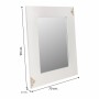 Miroir mural Alexandra House Living Blanc verre Bois MDF 2 x 90 x 70 cm