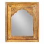 Wall mirror Alexandra House Living White Natural Glass Mango wood MDF Wood 3 x 51 x 42 cm