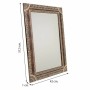 Wall mirror Alexandra House Living Glass MDF Wood 1 x 57 x 42 cm