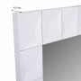 Wall mirror Alexandra House Living White Glass MDF Wood 4 x 119 x 84 cm