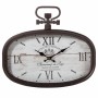 Horloge Murale Alexandra House Living Blanc Marron Métal 45 x 2 x 40 cm