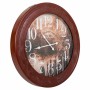 Horloge Murale Alexandra House Living Rouge Bois d'épicéa Bois MDF 80 x 8 x 80 cm