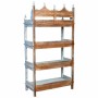 Shelves Alexandra House Living Blue Mango wood 40 x 166 x 90 cm