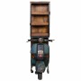 Shelves Alexandra House Living Metal Mango wood 67 x 194 x 140 cm Bottle rack Motorbike