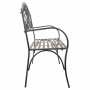 Bench Alexandra House Living Grey Iron 53 x 91 x 153 cm